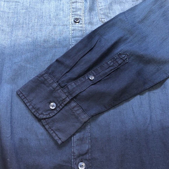 American Eagle Ombré Button Down Shirt - Picture 6 of 6